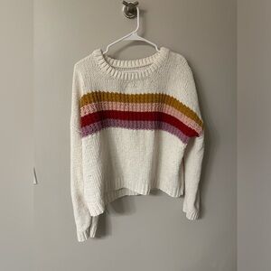 Aeropostale Striped Sweater Size Medium